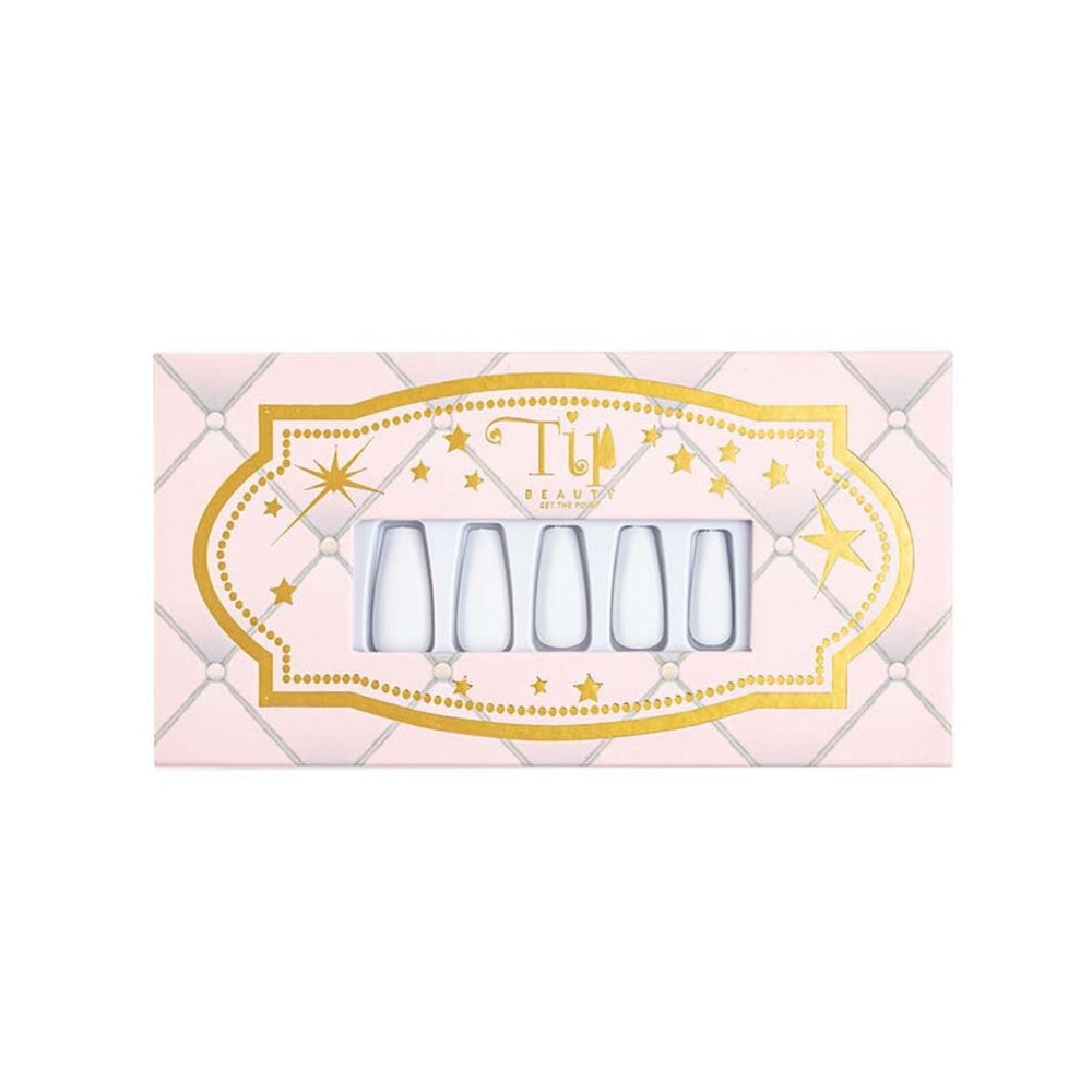TWO SETS of Tip Beauty Coffin Matte Nails CLONE & FOMO